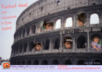 Rome, Italy - (6) Verlier dein Diadem nicht!  Kuckuck da: das Colosseum!